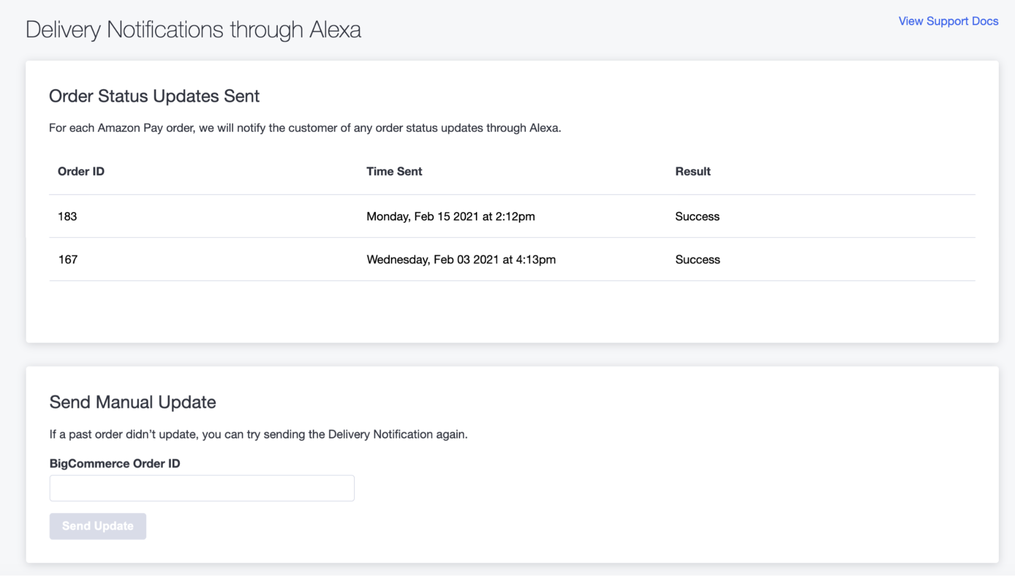 Connecting with Amazon Pay